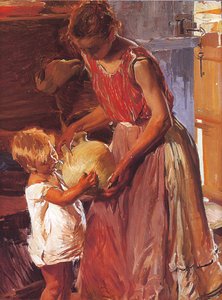 El botijo  av Joaquín Sorolla